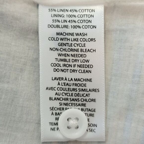 Beachlunchlounge Leandrina Lake Blue Striped Shirt Dress Size S Petite - Picture 6 of 6